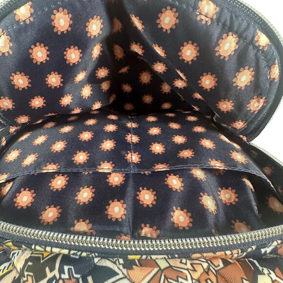 Vera Bradley Iconic Campus small Backpack Quilted Print Tangier Paisley - Picture 7 of 9